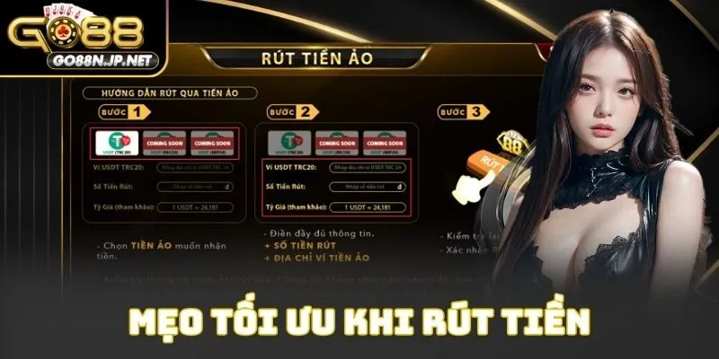 Mẹo tối ưu khi rút tiền